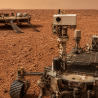 Чжужун почав дослідження поверхні Марса