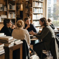 Обговорення березневої книги клубу «Апріорі»