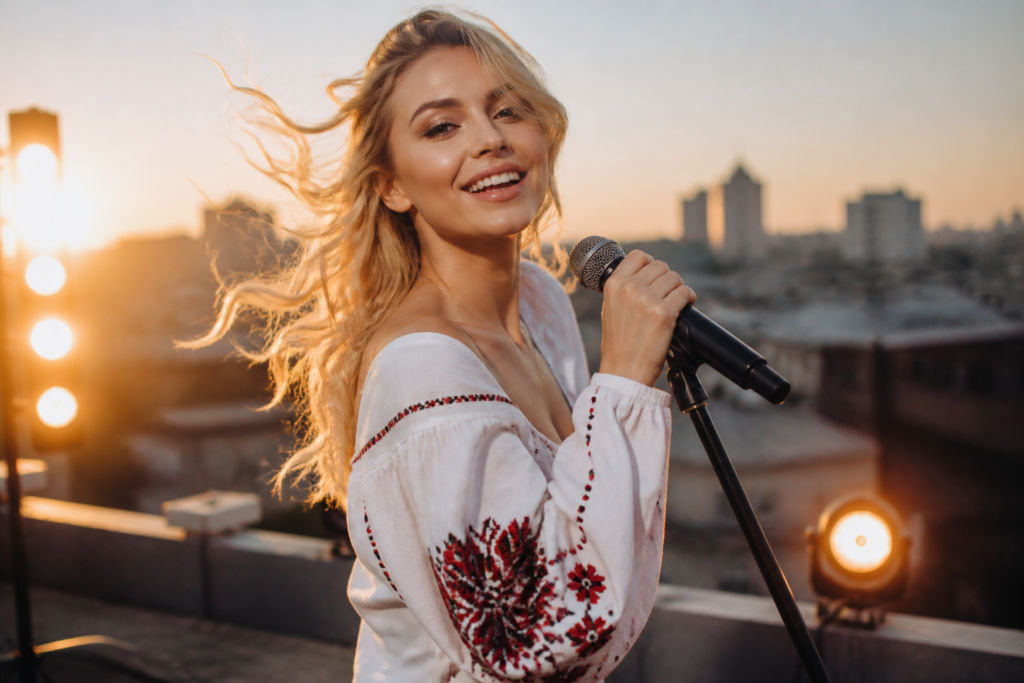 Співачка TAYNA