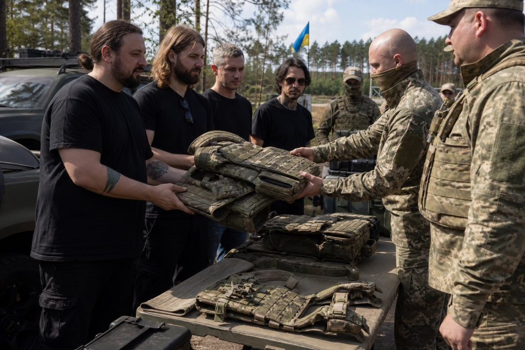 ГУР отримав амуніцію від гурту «Антитіла»