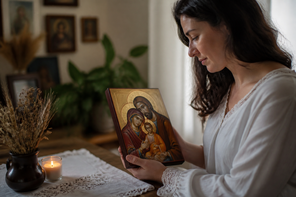 Ікони Святої сім'ї: символ для дому і родини