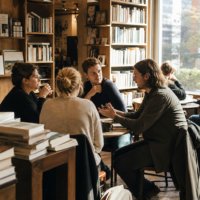Обговорення березневої книги клубу «Апріорі»